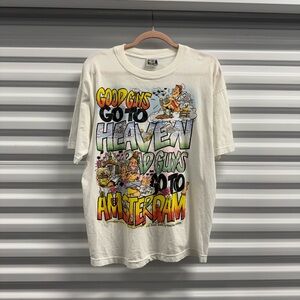 Graphic Tee with Amsterdam Print